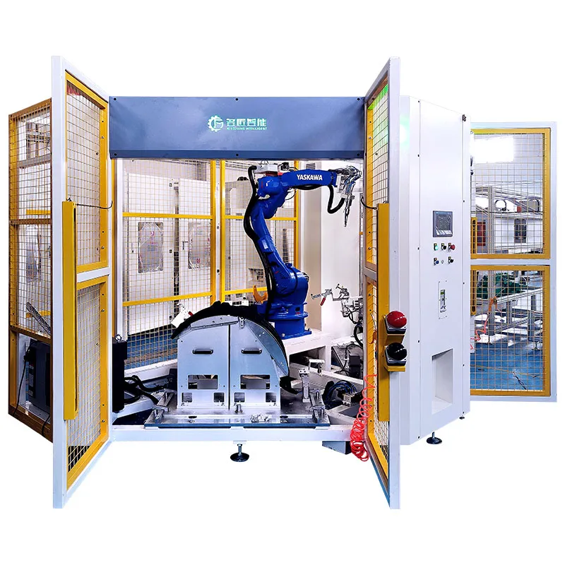 Robot ultrasonic flexible welding machine